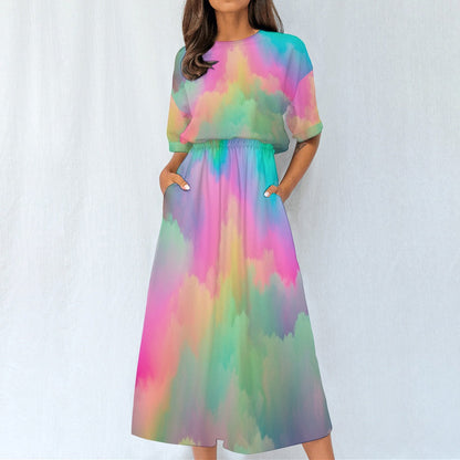 Women's Elastic Waist Dress