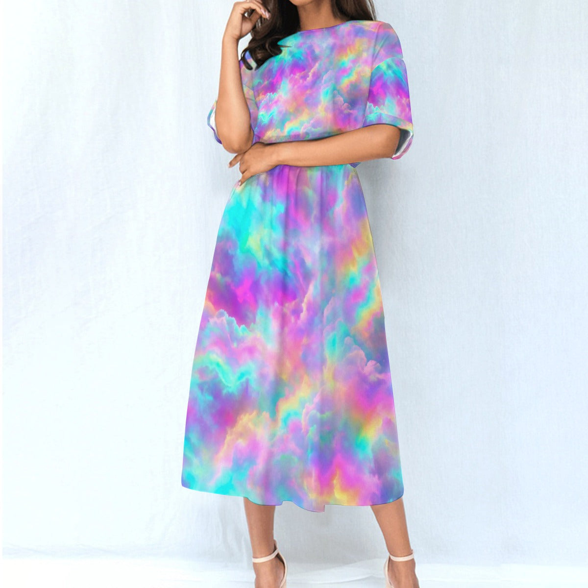 Women's Elastic Waist Dress