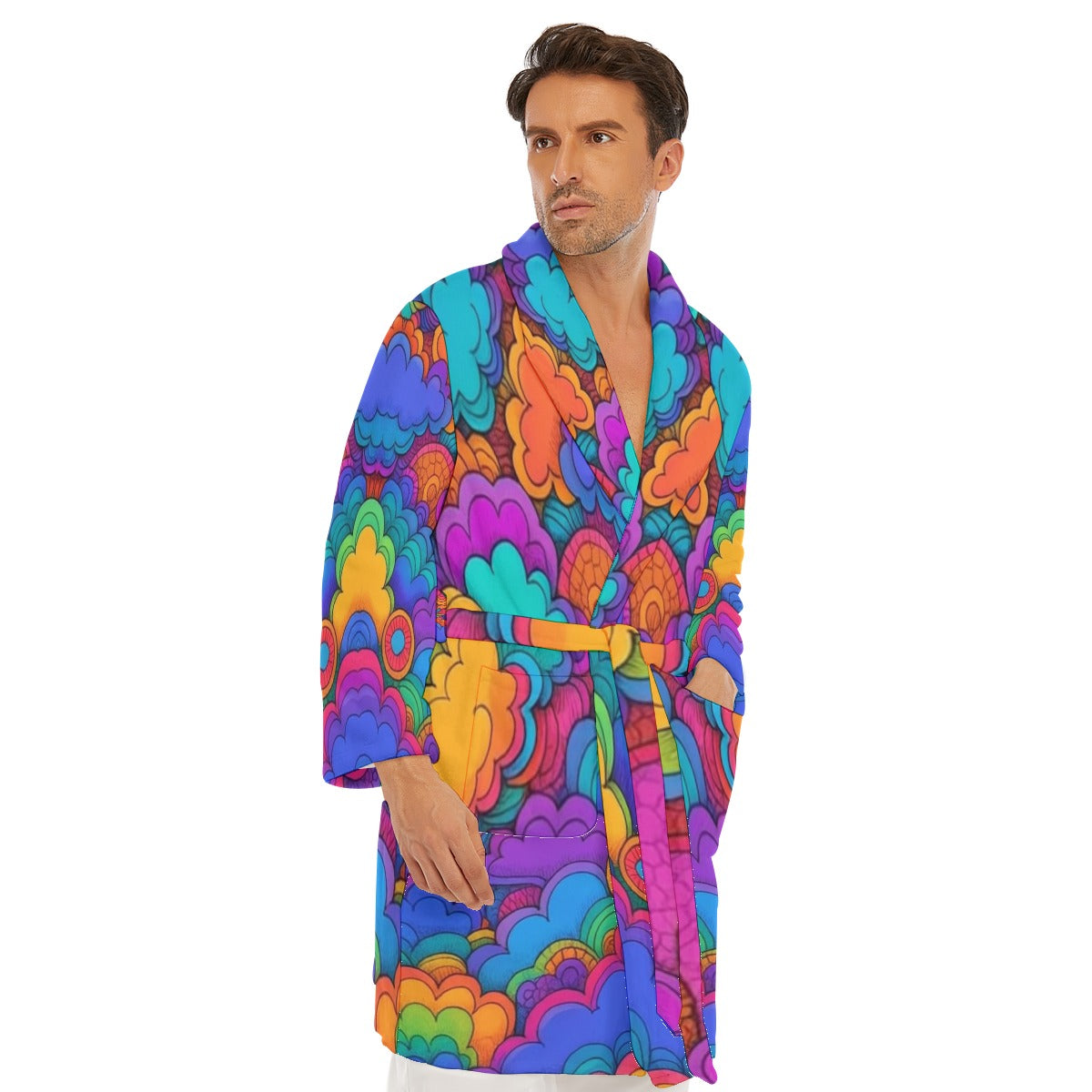 Men's Borg Fleece Robe