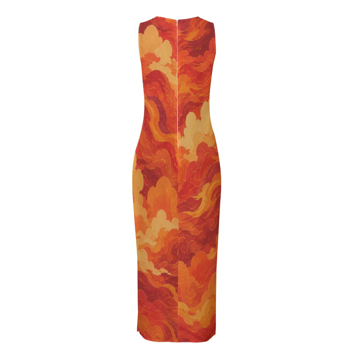 Women's Beach Perspective Chiffon Sleeveless Dress by O’Nimbus – view 2