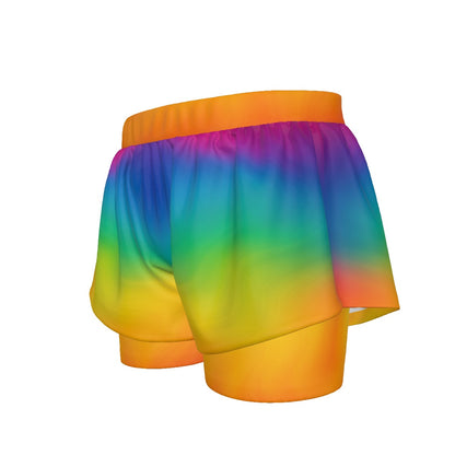 Unisex Sports Lined Shorts