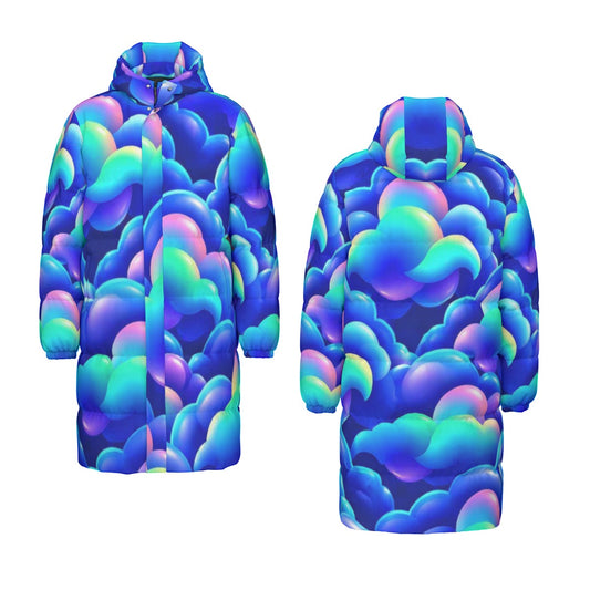 Unisex Long Down Jacket