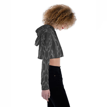 Women's Crop Top Hoodie