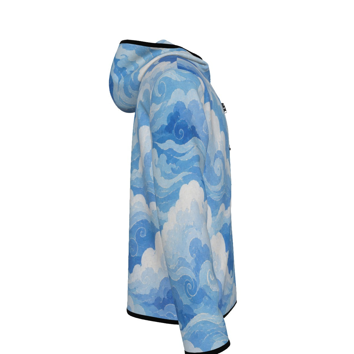 Men's Stylish Hoodie with Thumb Hole Design - view 3
