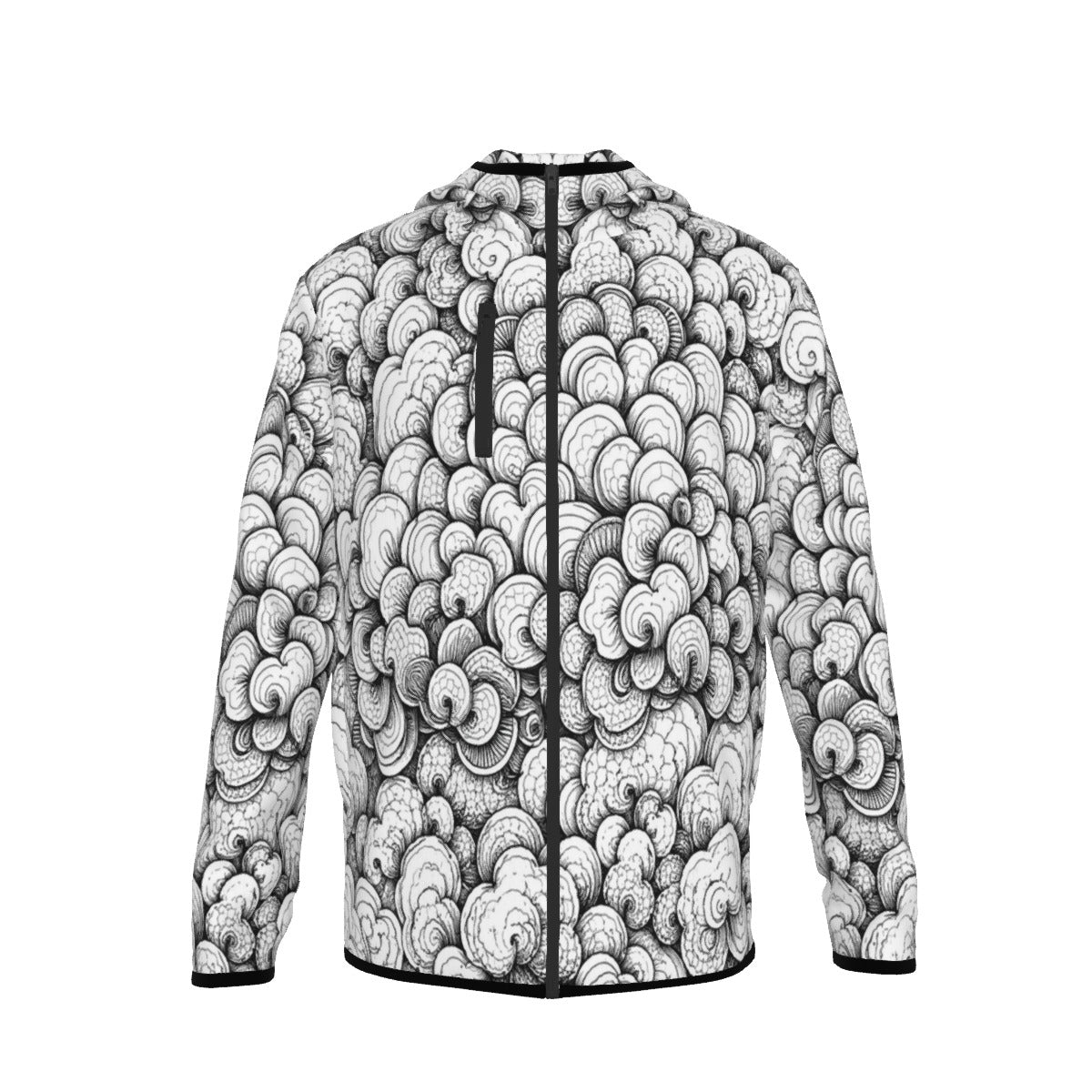 Men's Stylish Hoodie with Thumb Hole Design - view 1