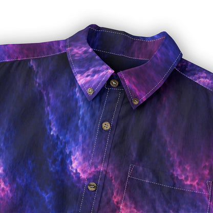 Men's Casual Lapel Long Sleeve Shirt|125GSM Cotton