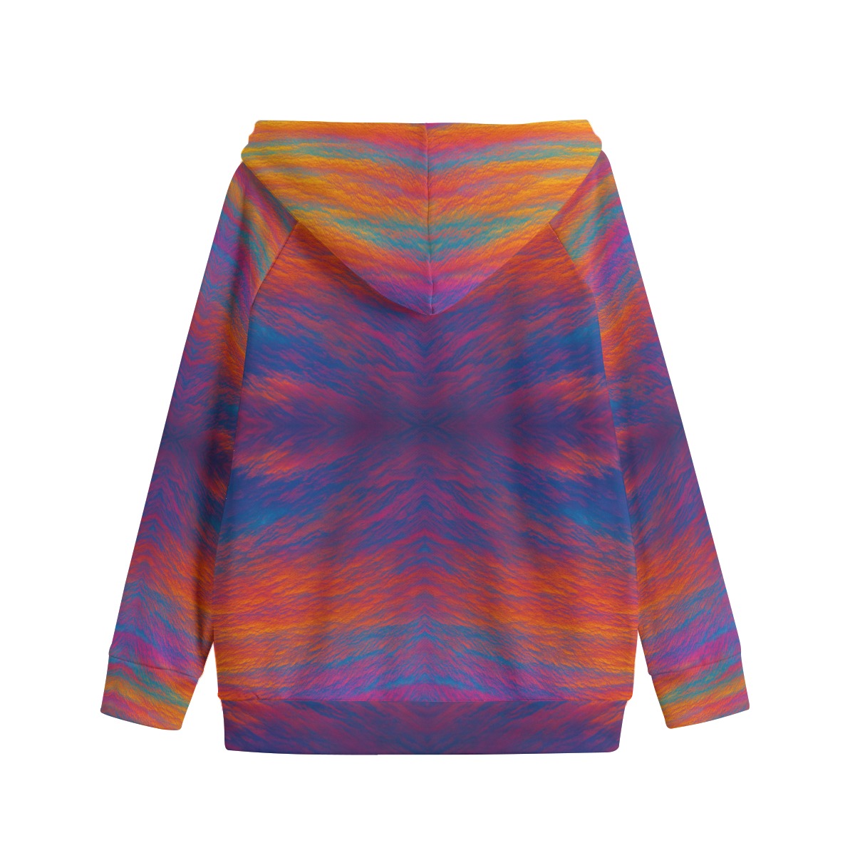 Unisex Kid's Zip Up Raglan Sleeve Hoodie | 310GSM Cotton