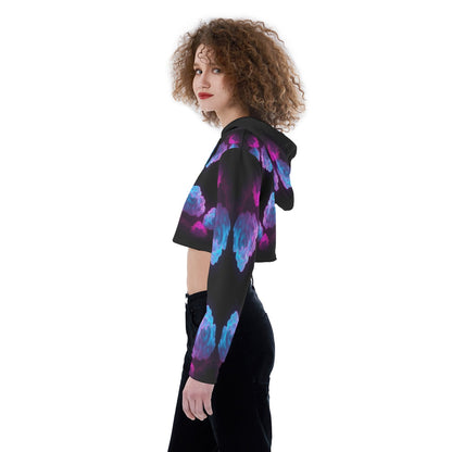 Women's Crop Top Hoodie