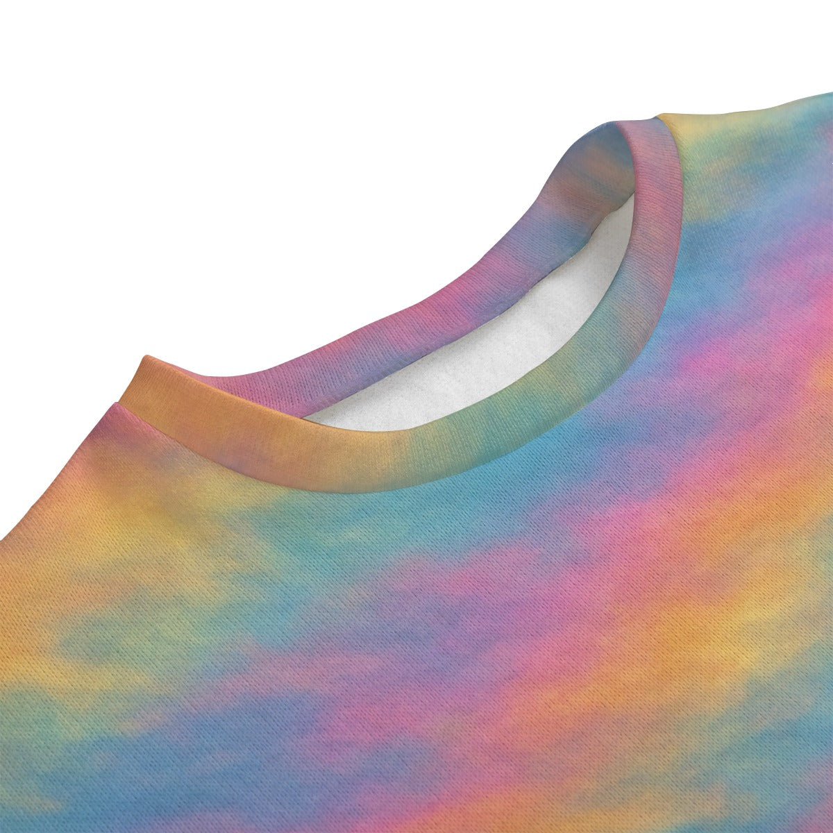 Unisex Drop-shoulder Knitted Fleece Sweater - view 3