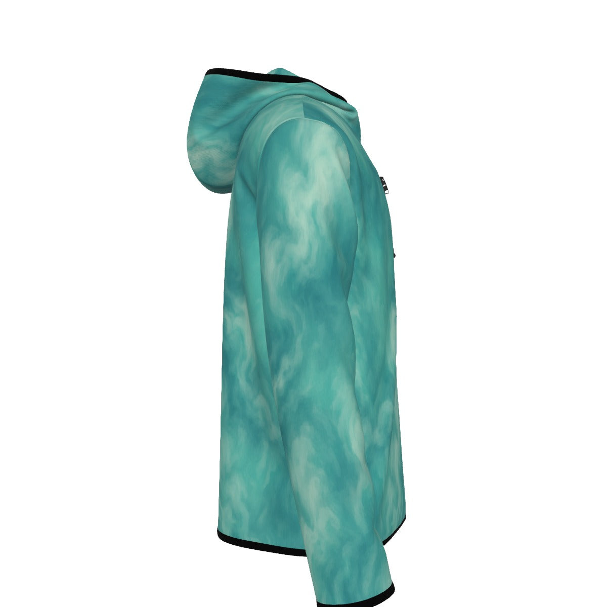 Men's Stylish Hoodie with Thumb Hole Design - view 3