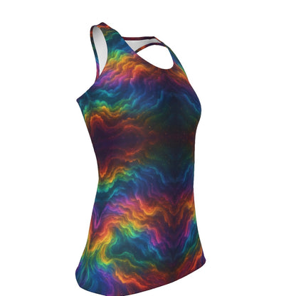 Women's Racer Vest | 190GSM Cotton