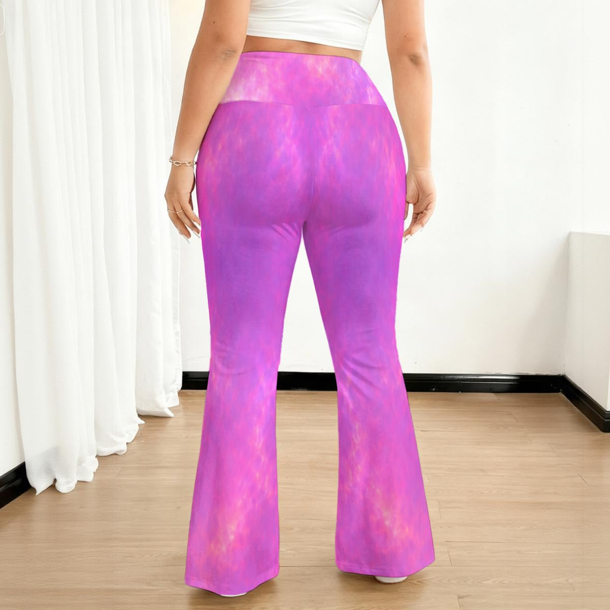 All-over print Women's Flare Yoga Pants