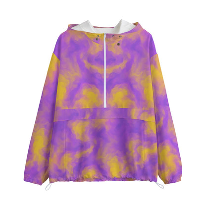 Unisex Pullover Jacket With Zipper Closure