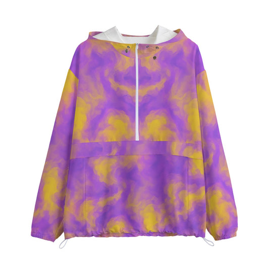 Unisex Pullover Jacket With Zipper Closure