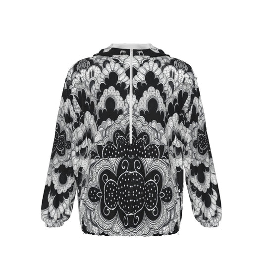 Unisex Pullover Jacket With Zipper Closure