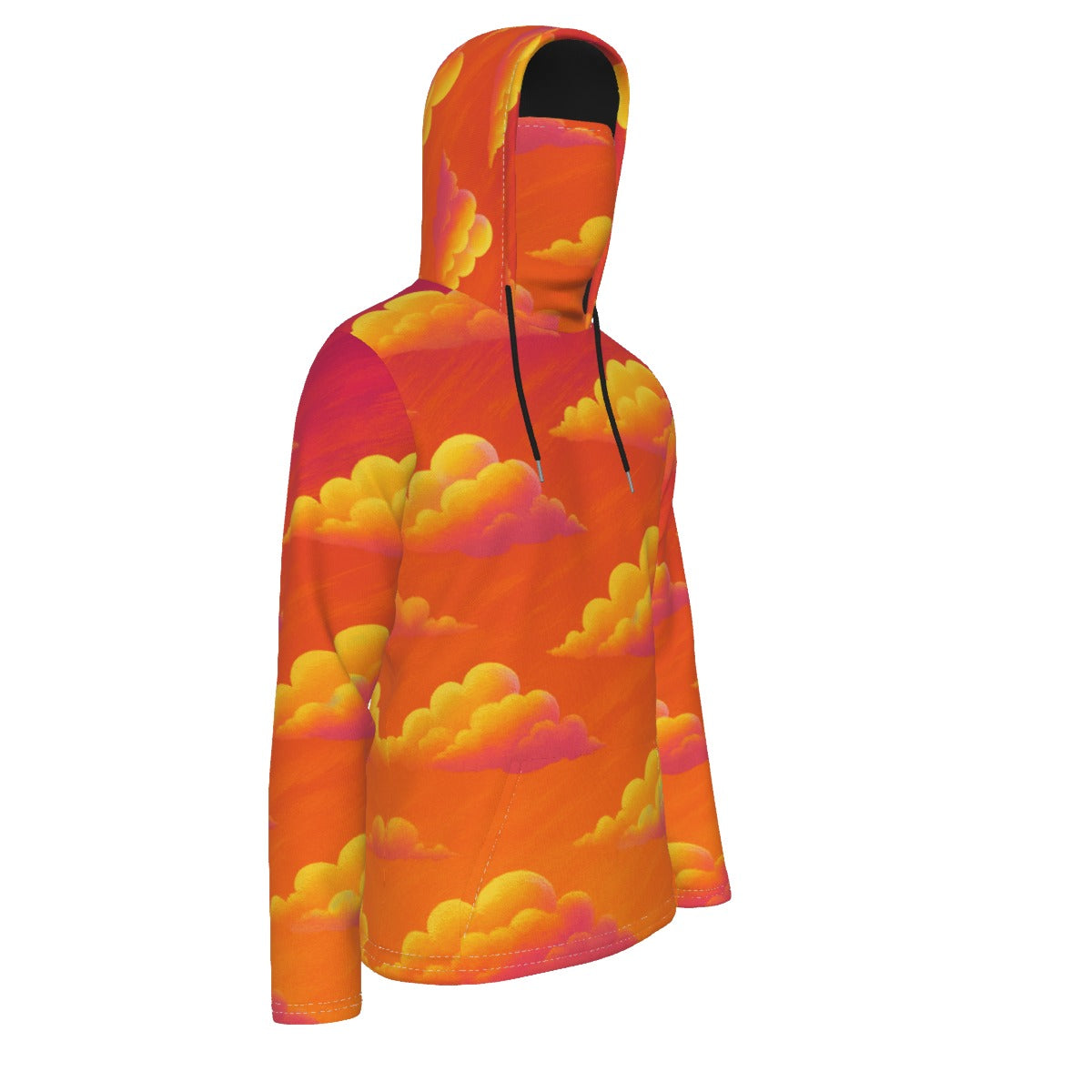 Men's Pullover Hoodie With Mask - view 4