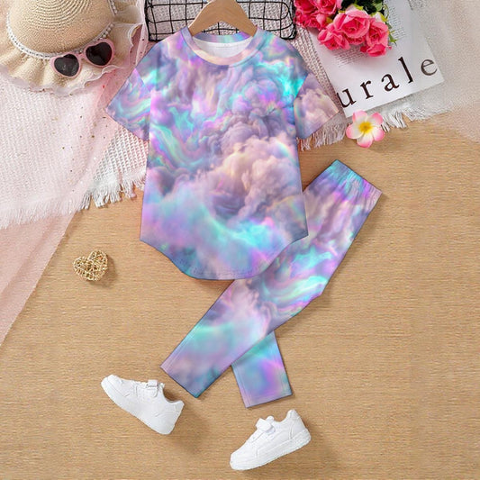 Kids' Casual Top and Pants Set