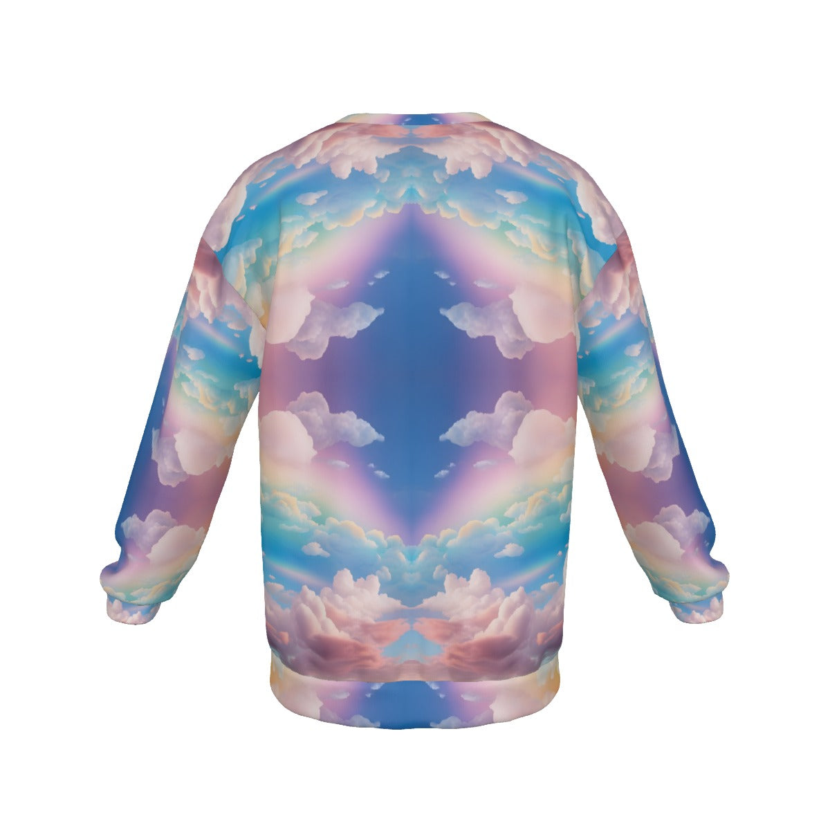 Men's Drop Shoulder Round Neck Long-Sleeved Sweatshirt