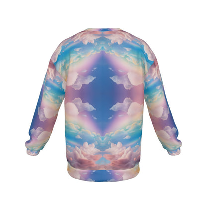 Men's Drop Shoulder Round Neck Long-Sleeved Sweatshirt