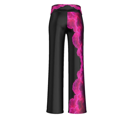 Women's High-waisted Straight-leg Trousers