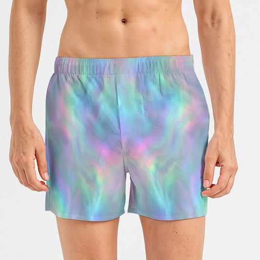 Men's Short Boxer Briefs|115GSM Cotton poplin