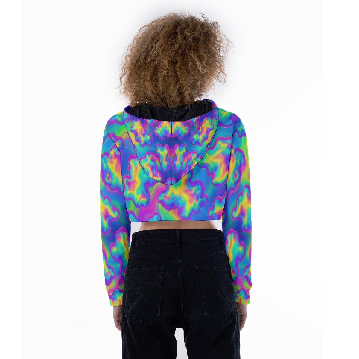 Women's Crop Top Hoodie