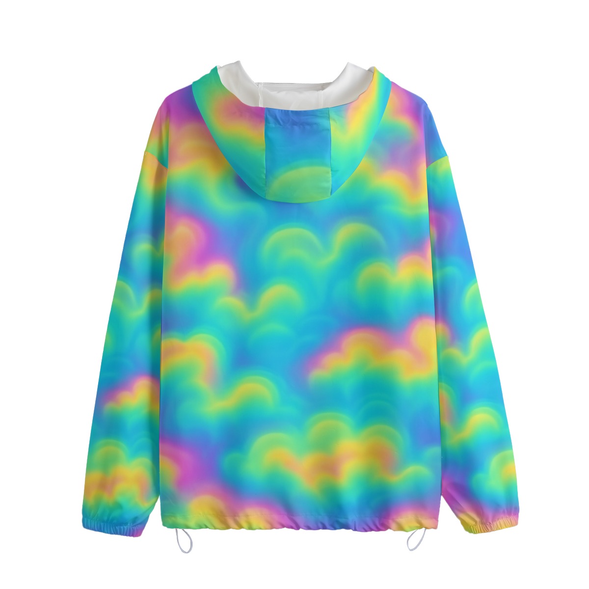 Unisex Pullover Jacket With Zipper Closure