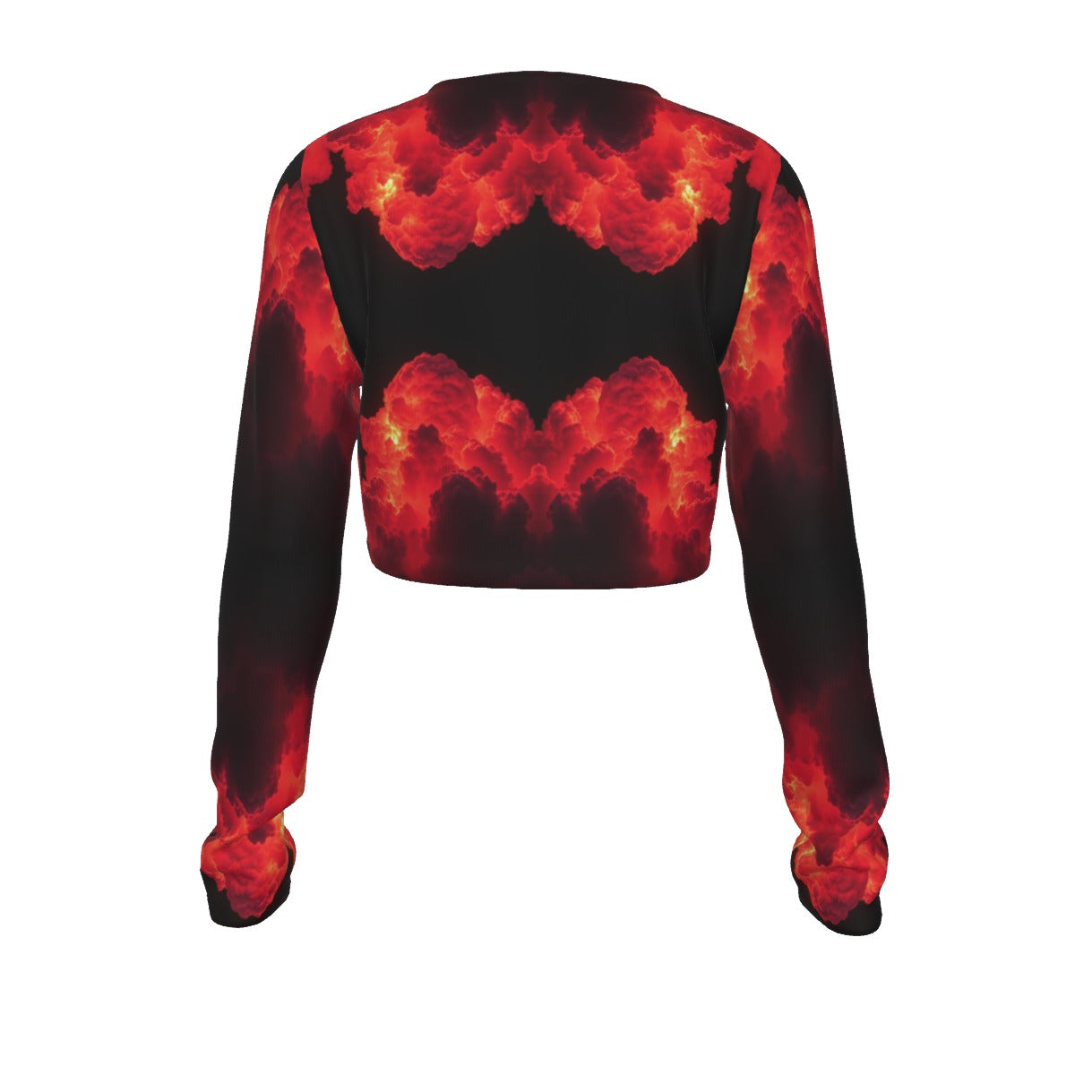 Women's Round Neck Crop Top T-Shirt