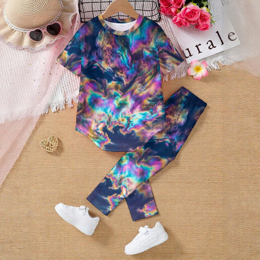 Kids' Casual Top and Pants Set