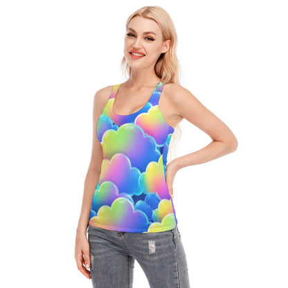 Women's Racer Vest | 190GSM Cotton