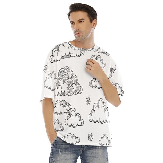 Men's Drop Shoulder T-shirt With Short Sleeve