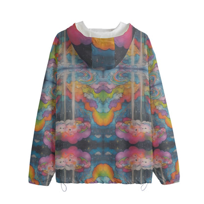Unisex Pullover Jacket With Zipper Closure