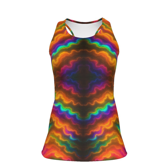 Women's Racer Vest | 190GSM Cotton