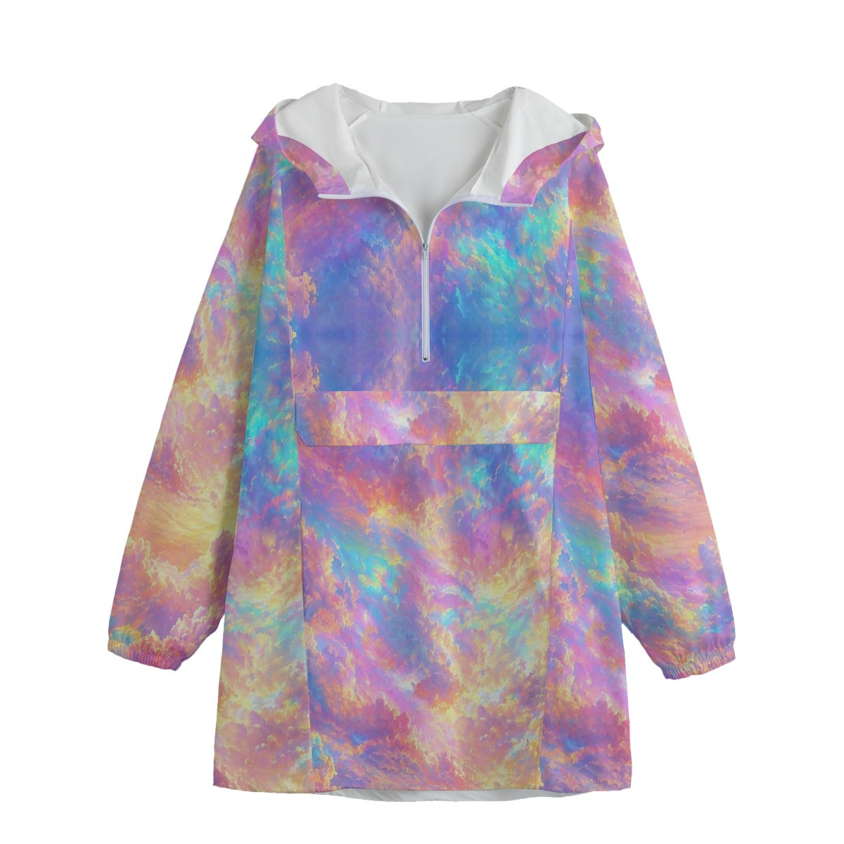 Unisex Windbreaker Long Jacket