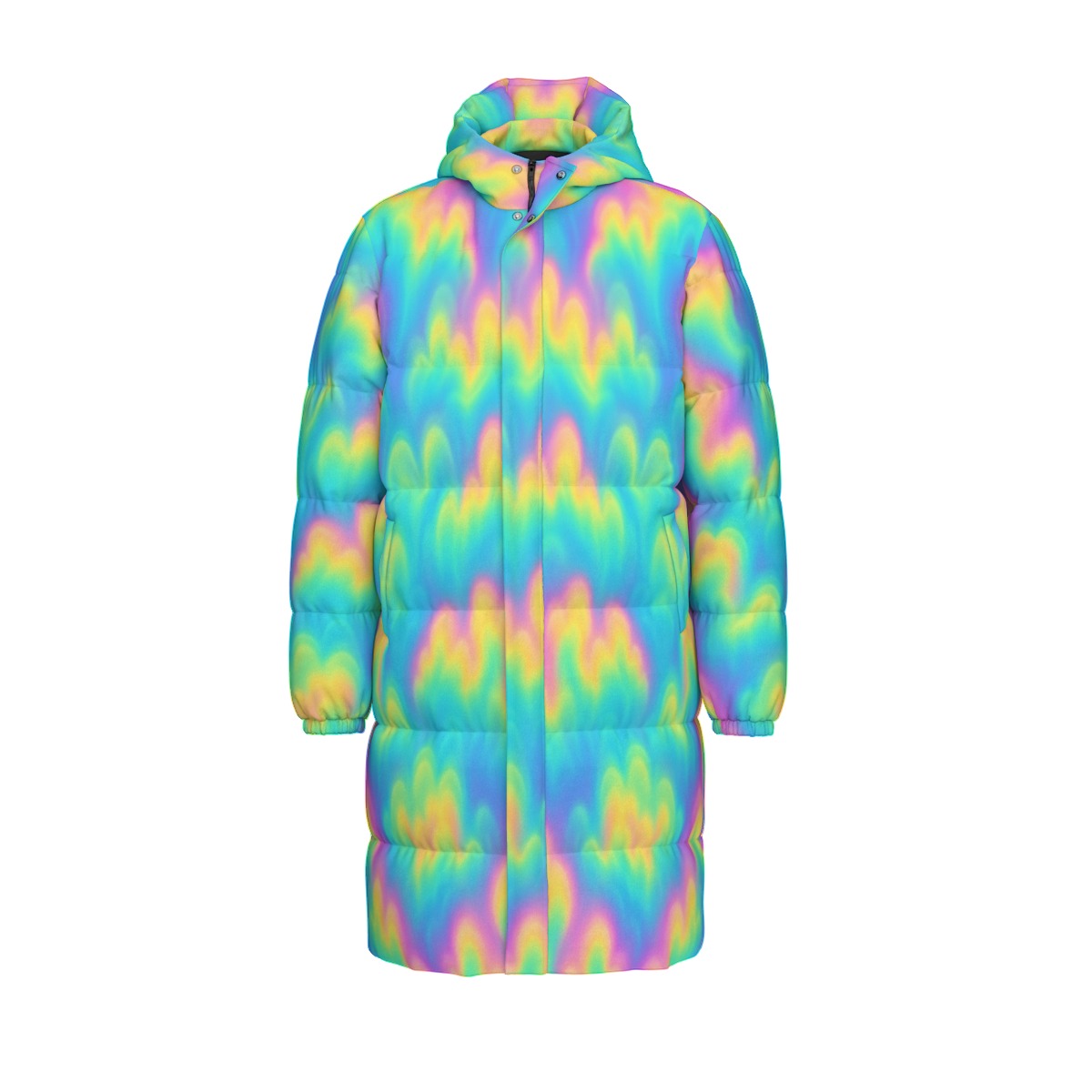 Unisex Long Down Jacket