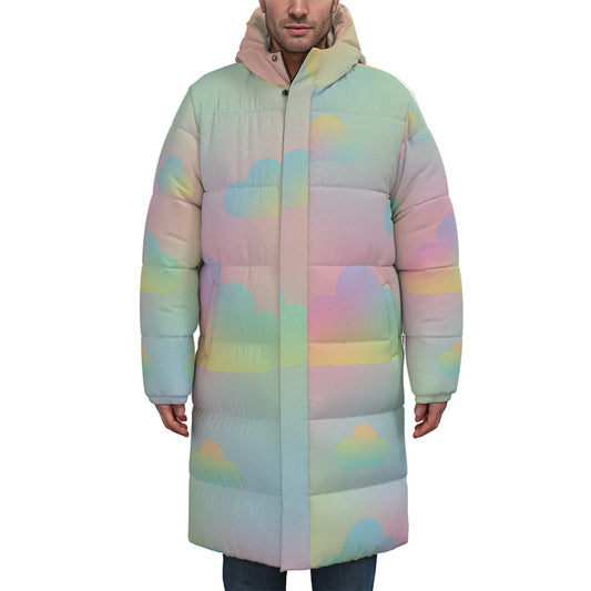 Unisex Long Down Jacket