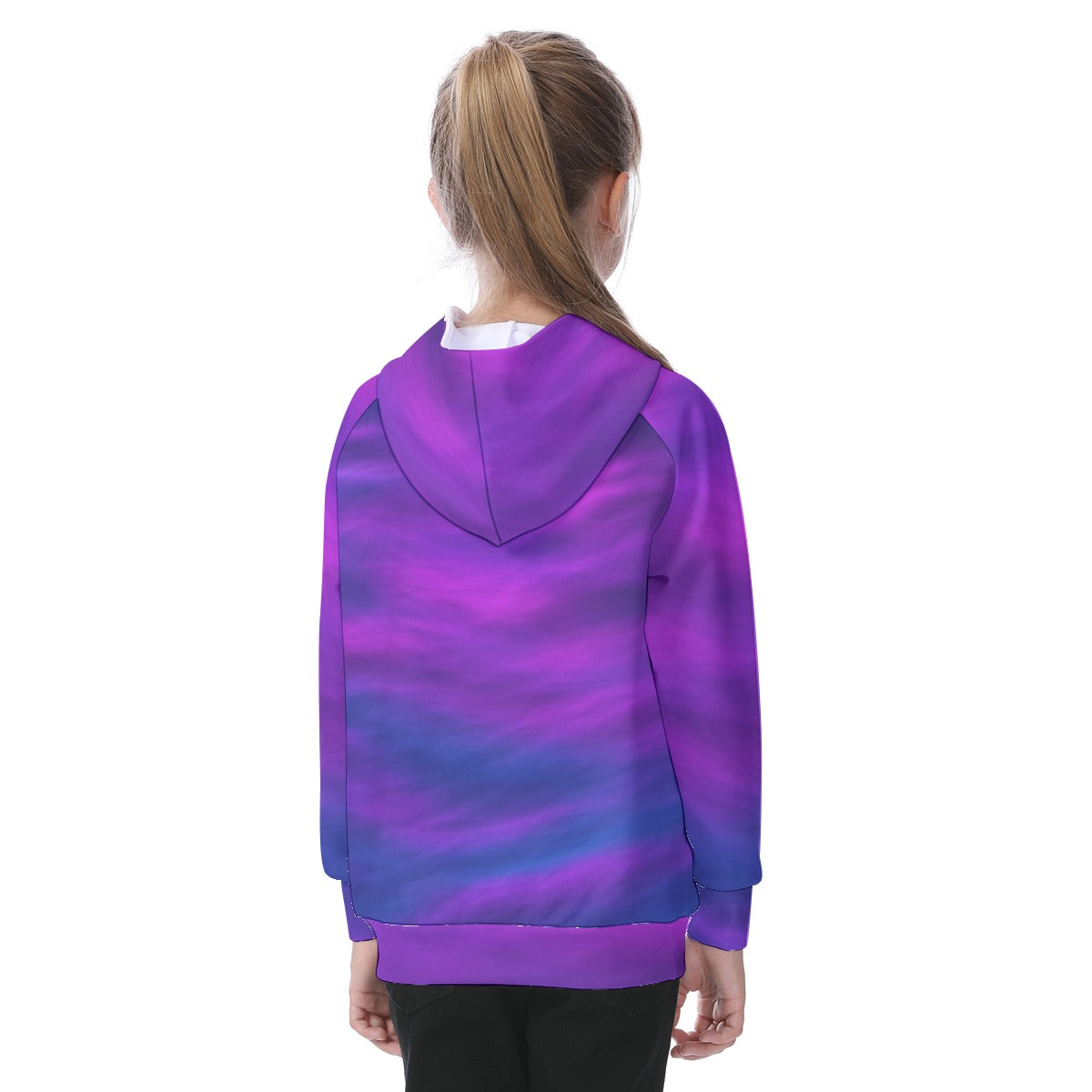 Unisex Kid's Raglan Pullover Hoodie
