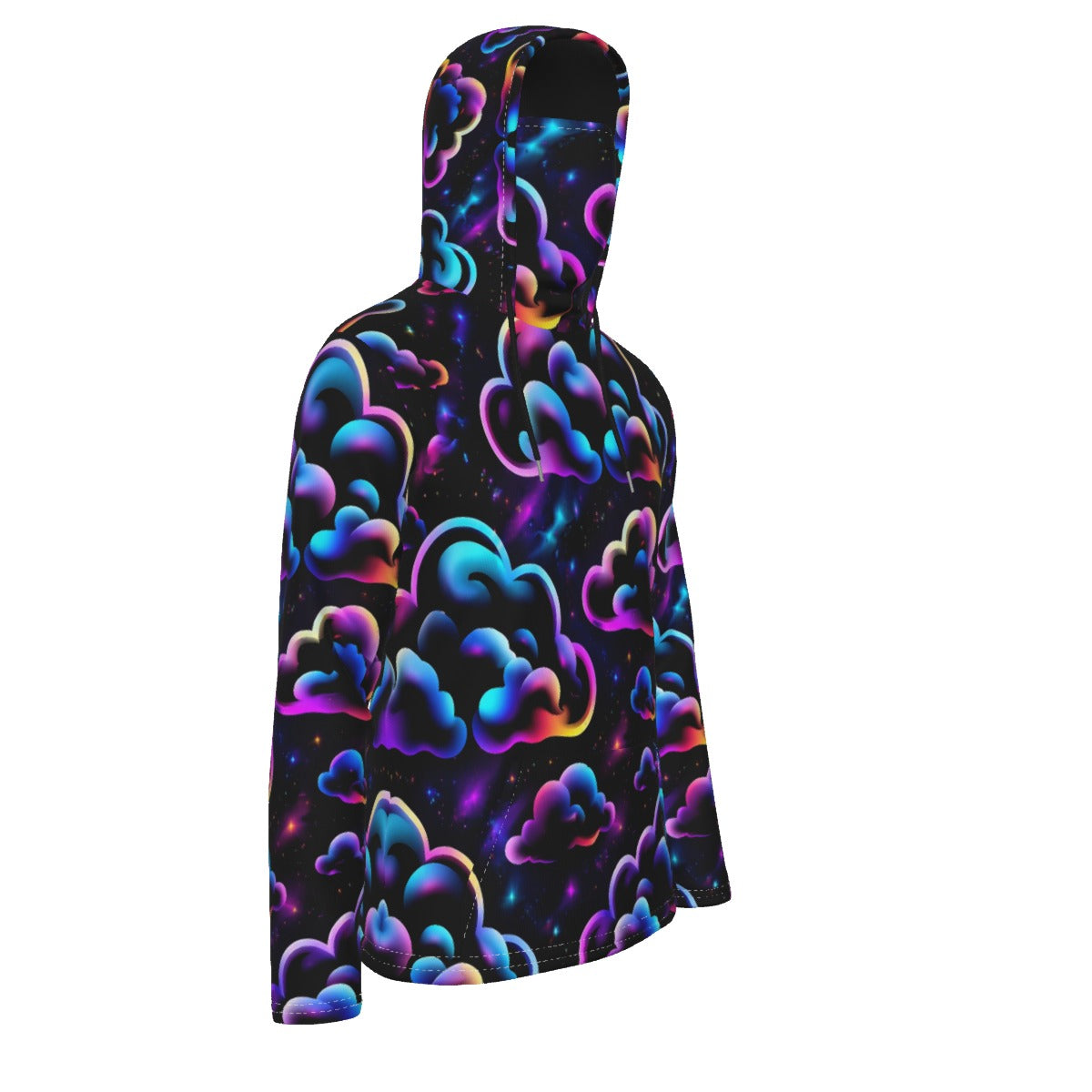 Men's Pullover Hoodie With Mask - view 4