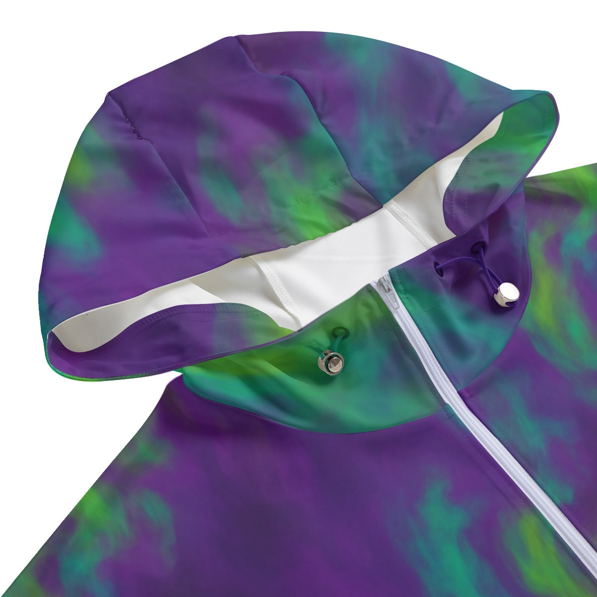 Unisex Pullover Jacket With Zipper Closure