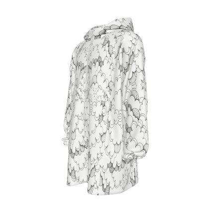 Unisex Windbreaker Long Jacket