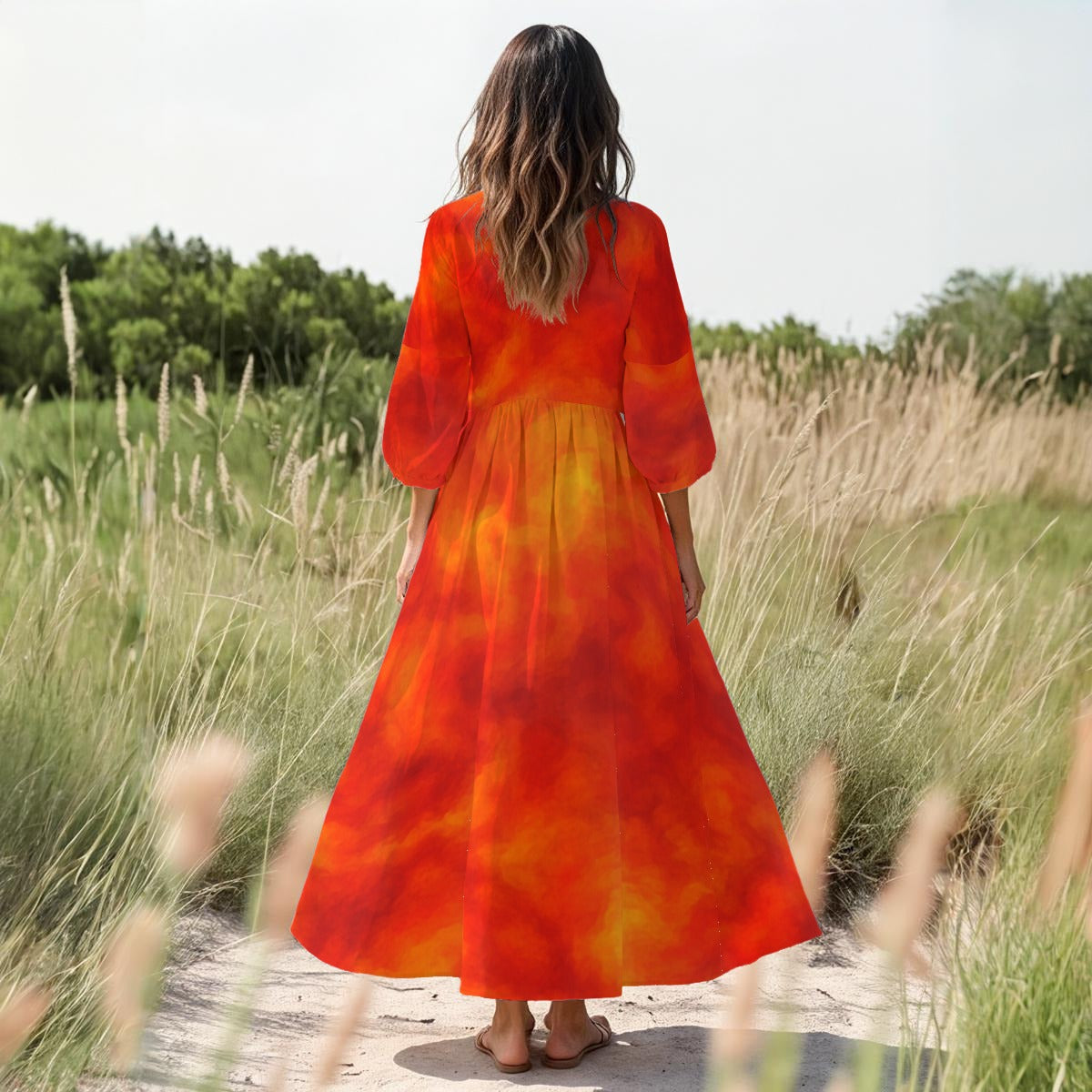 Women's Long Sleeve Dress