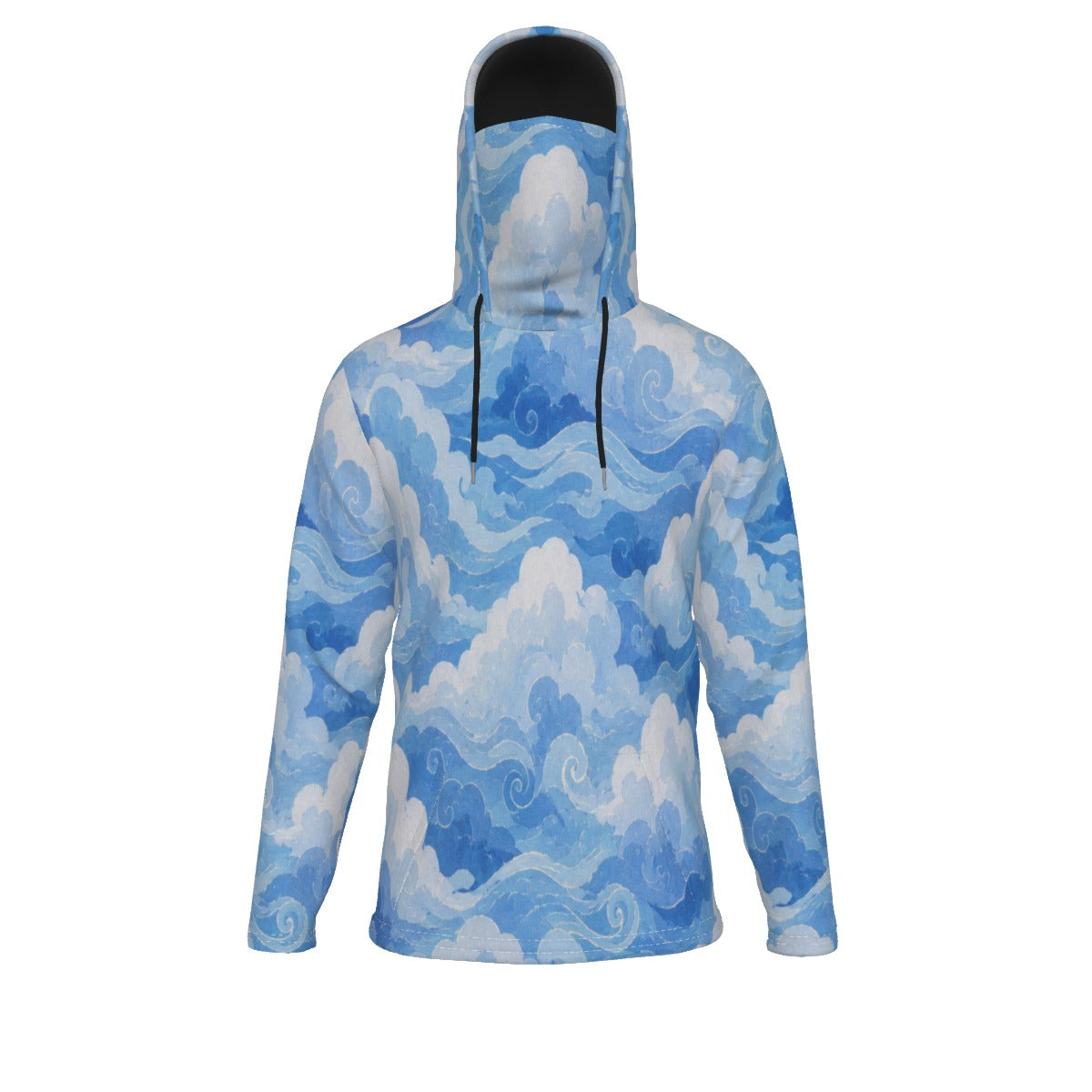Men's Pullover Hoodie With Mask - view 1