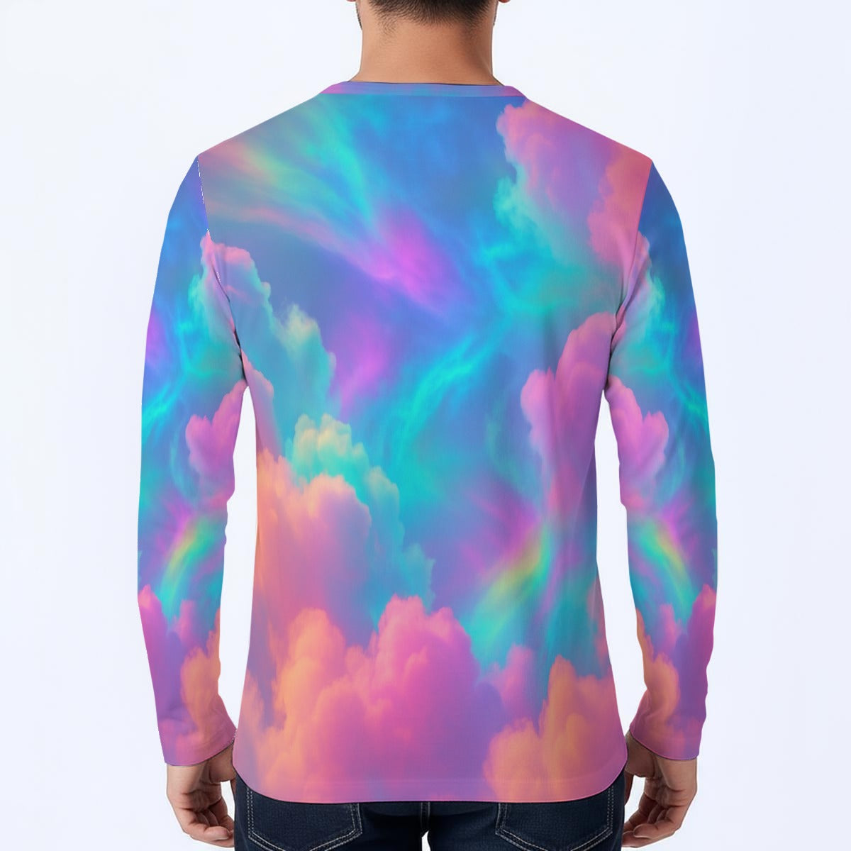 Men's Classic Long-Sleeve Henley Shirt