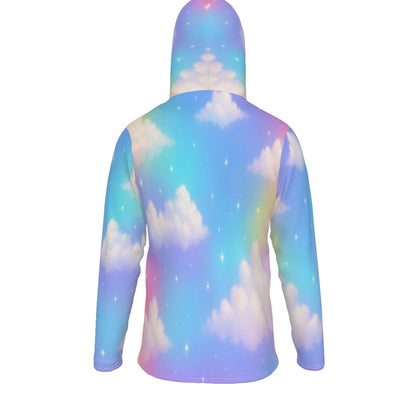 Men's Pullover Hoodie With Mask - view 2