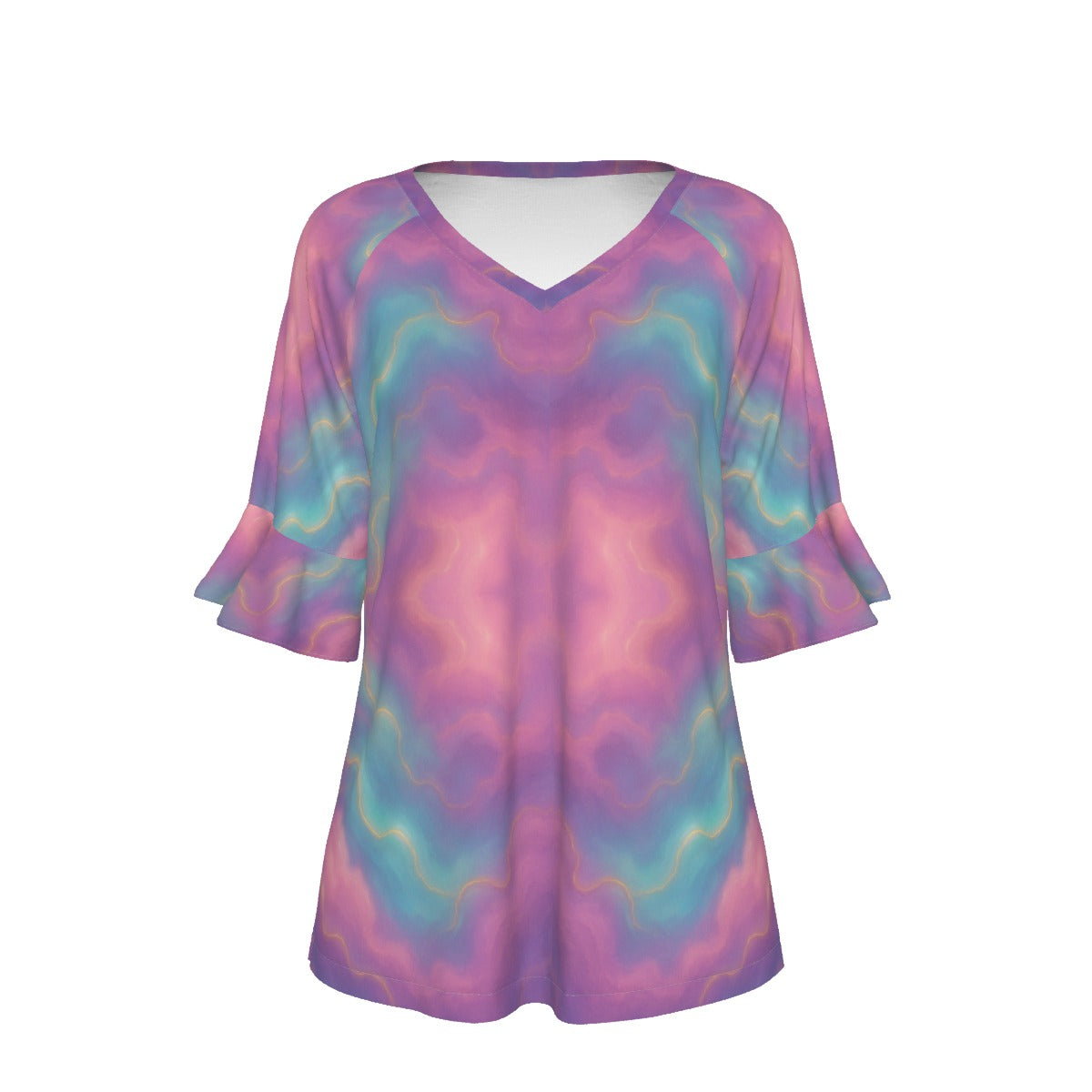 Women's T-shirt With Bell Sleeve