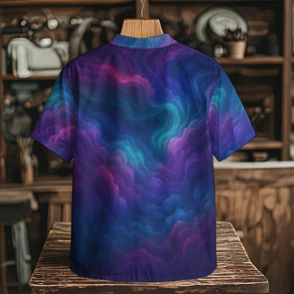 Men's Henley Shirt With Chest Pocket