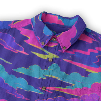 Men's Casual Lapel Long Sleeve Shirt|125GSM Cotton