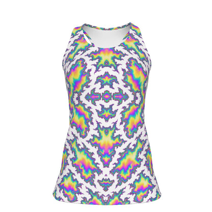 Women's Racer Vest | 190GSM Cotton