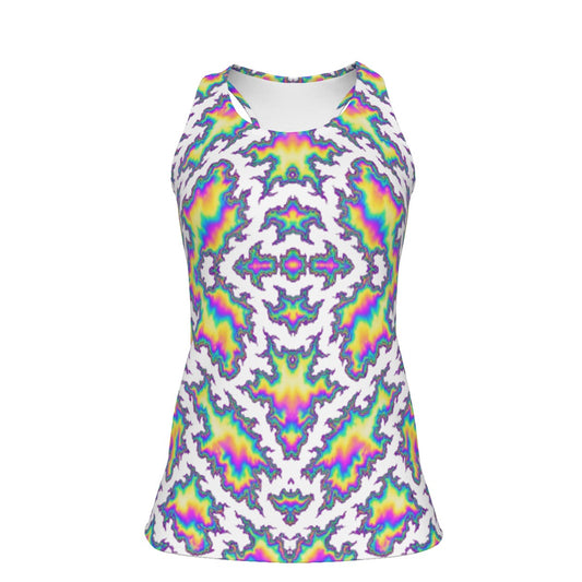 Women's Racer Vest | 190GSM Cotton