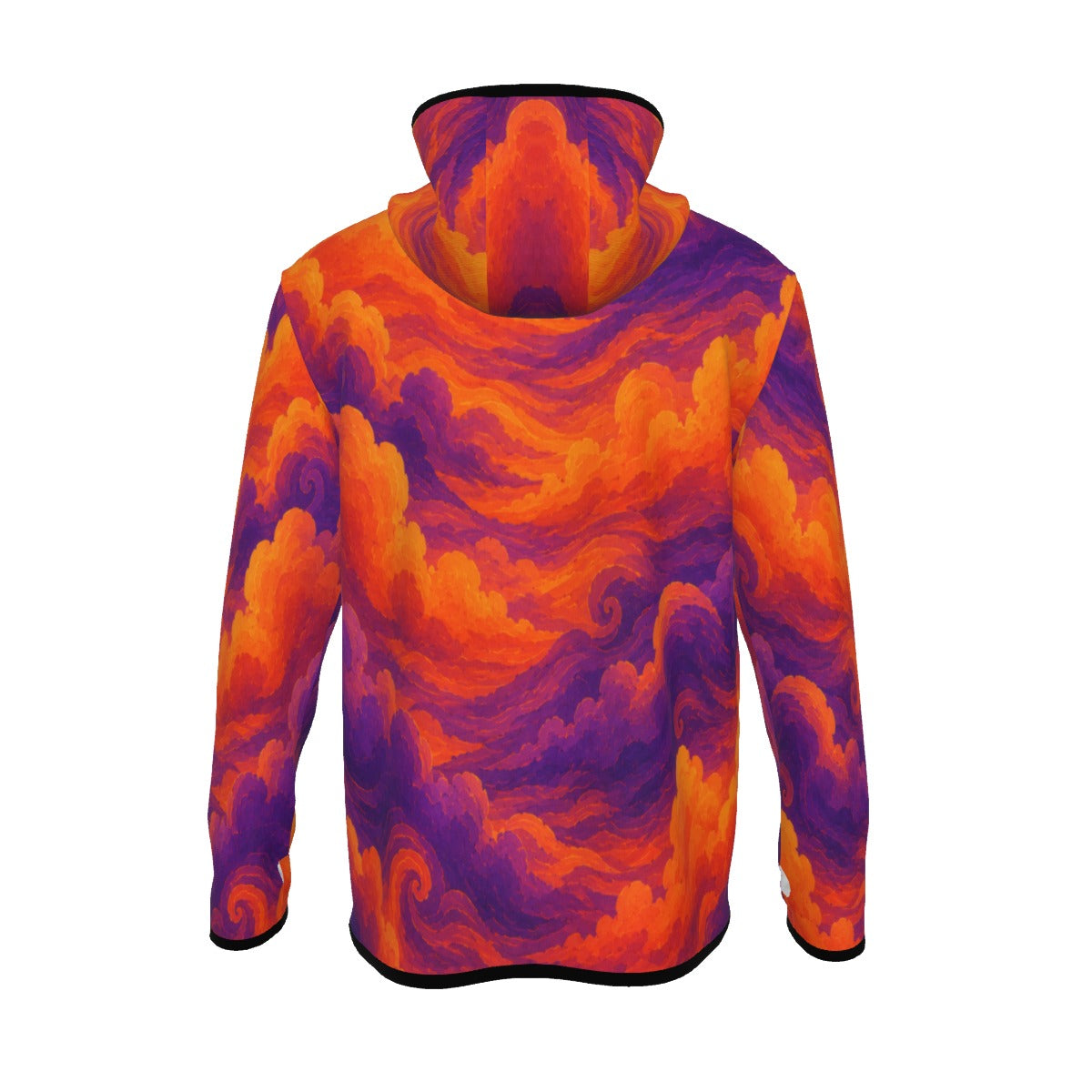Men's Stylish Hoodie with Thumb Hole Design - view 2